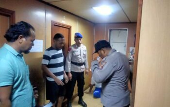 Sat Polairud dan Polsek KP3 Laut Bima Gelar KRYD di Kapal Sabuk Nusantara 27, Perketat Pengawasan Barang Terlarang