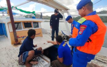 Cegah Kejahatan di Jalur Laut, Satpolairud Polres Menggelar Patroli Dialogis Rutin