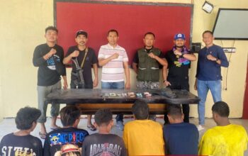 Asyik Main Judi Roler, Enam Warga Diciduk Tim Opsnal Polsek Rasanae Barat