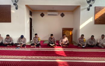 Polres Bima Kota Gelar Binrohtal Rutin, Tingkatkan Keimanan dan Moral Personel