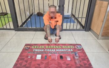 Sat Resnarkoba Polres Sumbawa Barat Kembali Ungkap Kasus Peredaran Narkoba di Taliwang