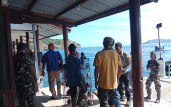 Anggota Jaga SPKT Polsek Jereweh Laksanakan Patroli Dialogis “MANTAP” di Wilayah Pesisir