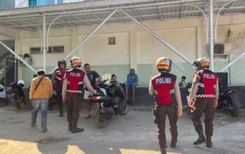 Unit Patmor Polres Dompu Gelar Patroli Perintis Presisi di RSUD dan Wilayah Sekitar