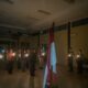 Upacara Malam Ikrar dan Renungan Intelijen Dikbangspes Dasar Intelijen Virtual T.A. 2025 di Polres Lombok Utara Berjalan Khidmat