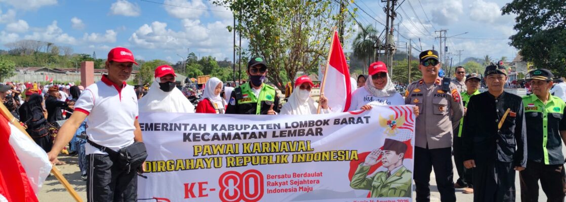 Lembar Rayakan HUT RI ke-80 dengan Pawai Karnaval Meriah dan Tertib