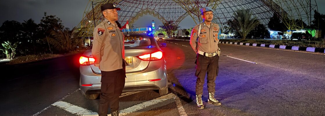 Patroli Blue Light Polsek Kediri Cegah Kejahatan Jalanan di Jalur Rawan BIL Lombok Barat