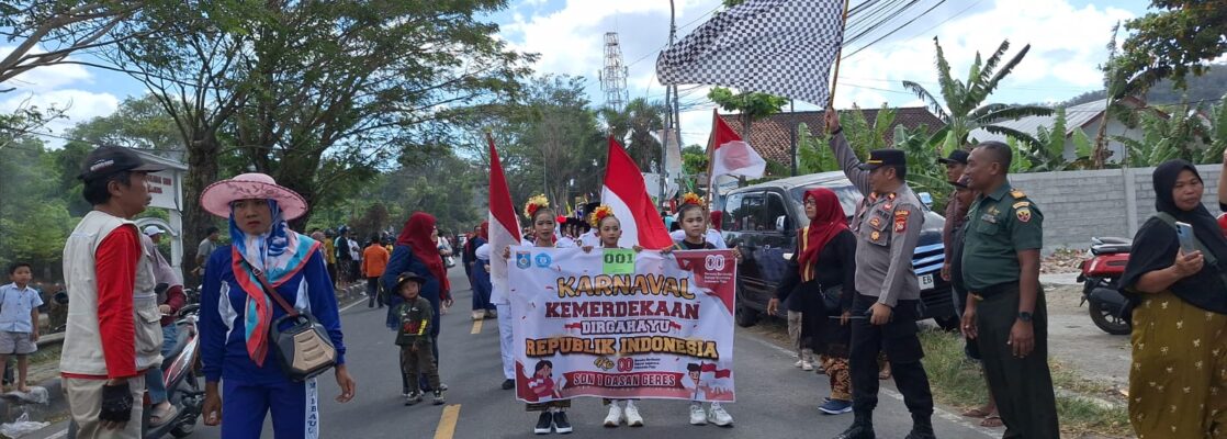 Semarak Kemerdekaan, Gerung Gelar Pawai Alegoris 2025