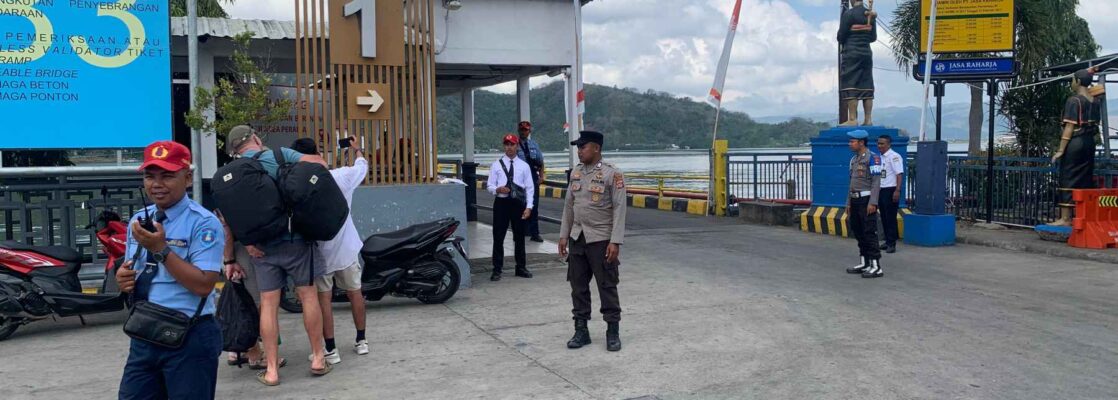Pengamanan Ketat di Pelabuhan Lembar Lombok Barat, Polisi Pastikan Kelancaran Penyeberangan