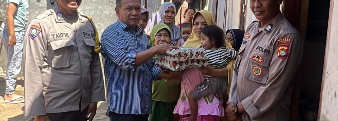 Polsek Kediri Terus Galakkan Program Peduli Stunting di Desa Kediri