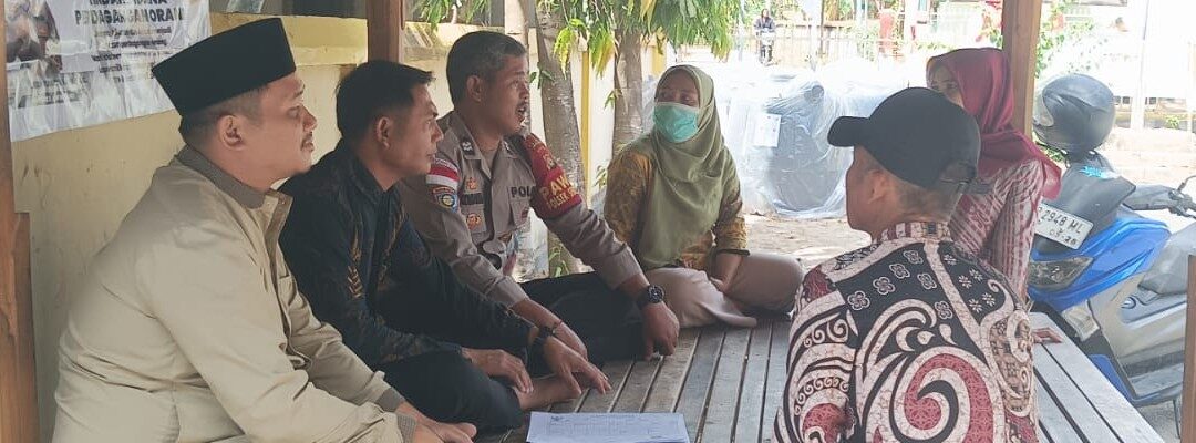 Polsek Sekotong Edukasi Warga Desa Cendi Manik Cegah TPPO