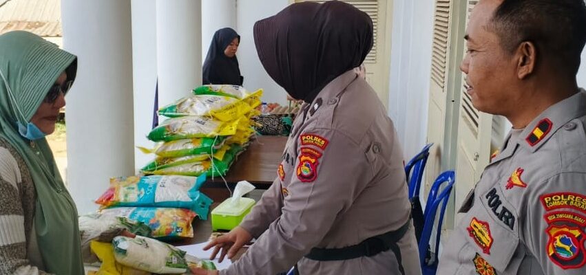 Stabilkan Harga, Polres Lombok Barat Hadirkan Pangan Murah di Labuapi