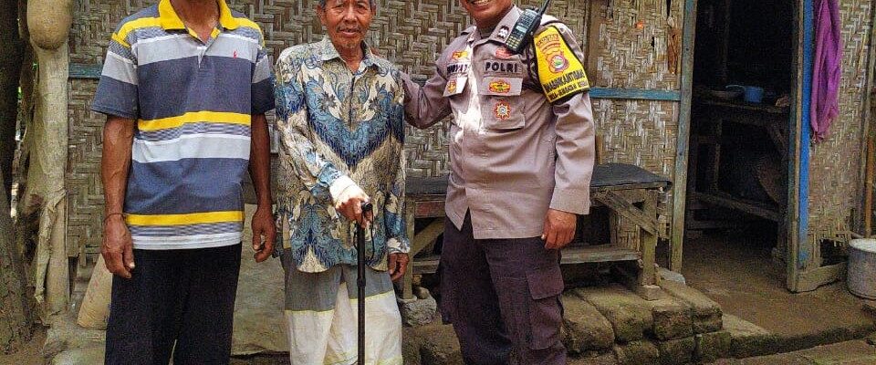 Peduli Mantap Polres Lombok Barat: Bantuan Tongkat Bagi Warga Sakit dan Lansia