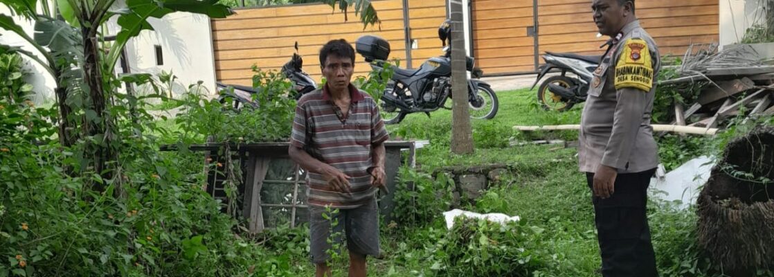 Bhabinkamtibmas Senggigi Dorong Warga Krandangan Kembangkan Ketahanan Pangan