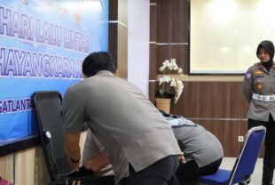Donor Darah Polres Lombok Barat, Wujud Kepedulian dalam HUT Lalu Lintas ke-70