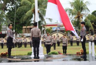 Polres Lombok Barat Peringati Haornas, Dorong Budaya Olahraga Sejak Dini