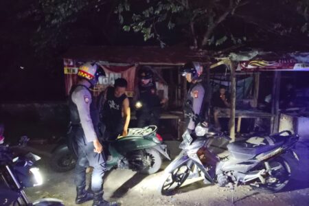 Cegah Kriminalitas, Tim Presisi Polres Lombok Barat Gelar Patroli di Lelede