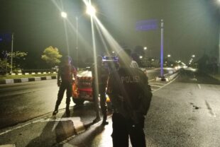 Polres Lombok Barat Intensifkan Patroli Blue Light di Jalur Baypass BIL II
