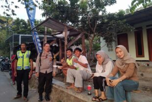 Polsek Batulayar Dorong Warga Batulayar Barat Manfaatkan Lahan Kosong untuk Ketahanan Pangan