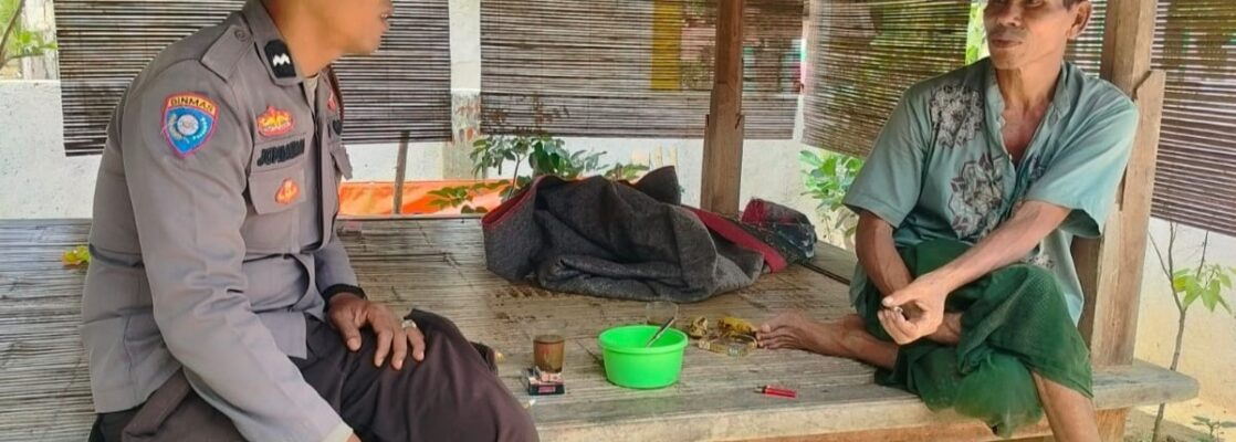 Polsek Lembar Dorong Partisipasi Warga Eyat Mayang dalam Program Pangan Nasional