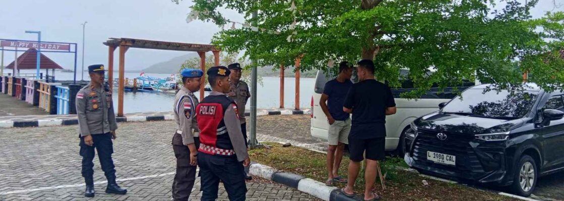 Polsek Sekotong Intensifkan Patroli Dermaga Tawun Demi Keamanan Wisatawan