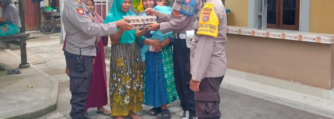Program Telur Polsek Kediri Dapat Dukungan Pemuda Desa Gelogor, Wujudkan Zero Stunting
