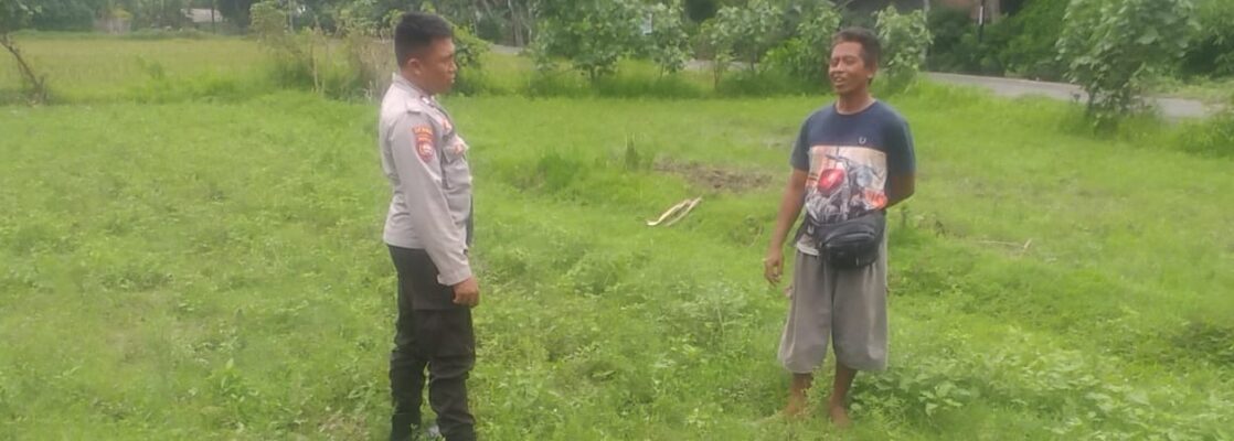 Warga Dusun Adeng Sambut Baik Program Ketahanan Pangan dari Bhabinkamtibmas
