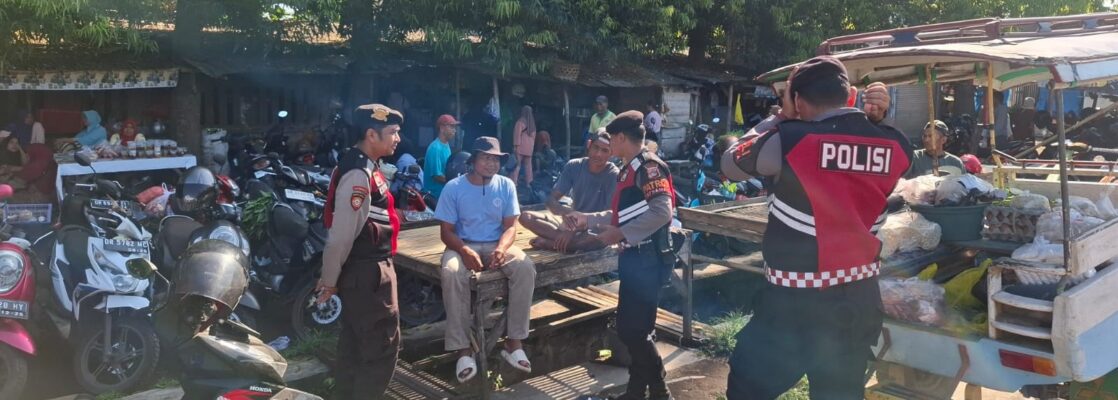 Inovasi KEMOS 110 Disosialisasikan Sat Samapta Polres Lobar di Desa Gerung Selatan