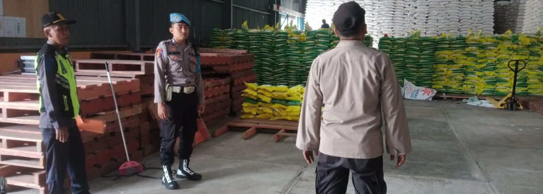 Polsek Lembar Perkuat Pengamanan Objek Vital di Desa Lembar Selatan