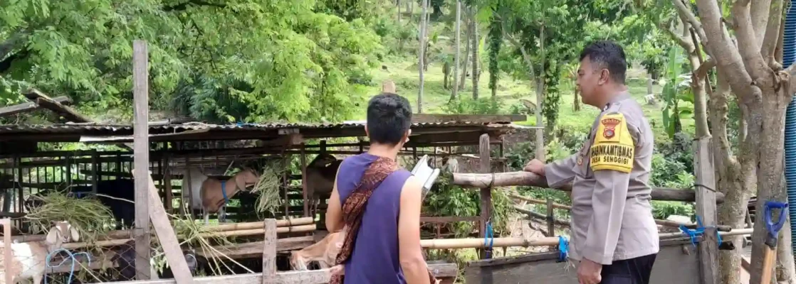 Sinergi Polsek Batulayar dan Warga Senggigi Wujudkan Desa Mandiri Pangan