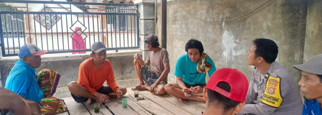 Bhabinkamtibmas Labuapi Buktikan Kehadiran Polri: Jaga Kamtibmas, Dorong Ketahanan Pangan Warga Kerepet