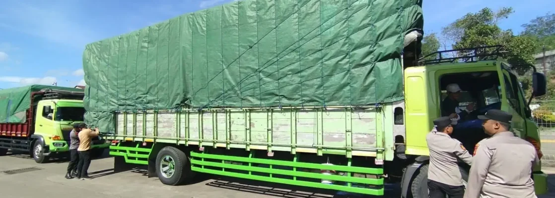 Polsek Kawasan Pelabuhan Lembar Jaga Ketertiban Bongkaran Kapal dari Jangkar