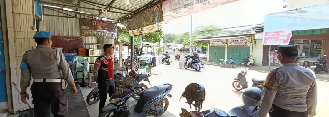 Cuaca Ekstrem & 3C, Polsek Sekotong Siaga di Lapangan