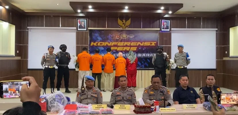 Polres Lombok Barat Ungkap Motif, Tetapkan Istri dan Empat Tersangka Lain dalam Kasus Pembunuhan EFR di Lembar