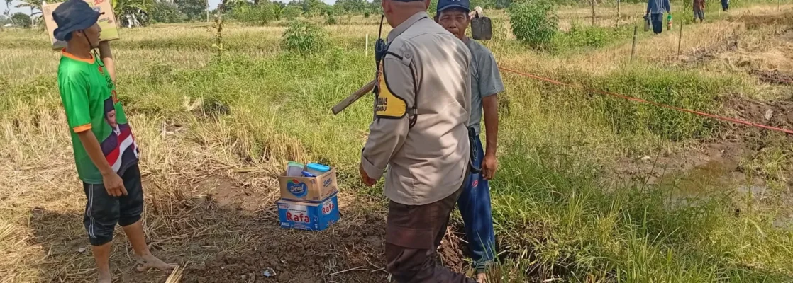 Sinergi Polri dan Petani Wujudkan Ketahanan Pangan di Karang Bongkot