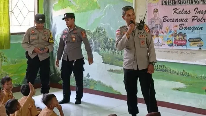 Sentuhan Polri di Sekolah, Bentuk Generasi Anti-Bullying di Sekotong