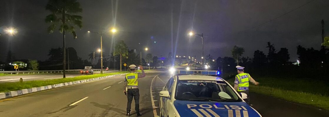 Patroli Polisi di Lombok Barat Tekan Kejahatan Jalanan