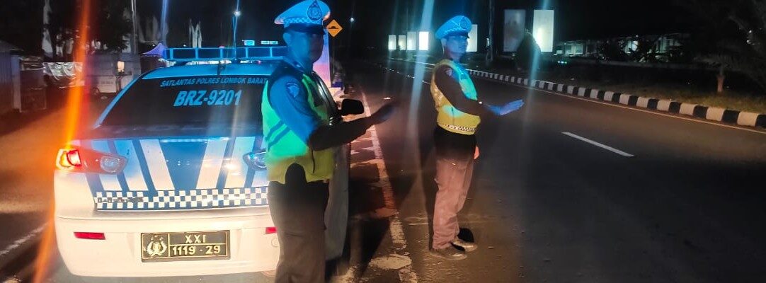 Aksi Proaktif Satlantas Lobar: Amankan Bypass BIL dari Kejahatan Jalanan