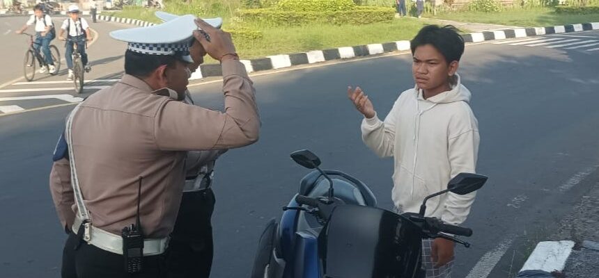 Jamin Kamseltibcarlantas, Sat Lantas Lobar Fokus Gatur Pagi dan Penindakan