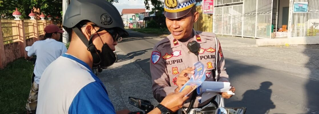 Operasi Zebra Rinjani 2025, Polres Lobar Kampanyekan Keselamatan Jalan ke Wali Murid dan Siswa