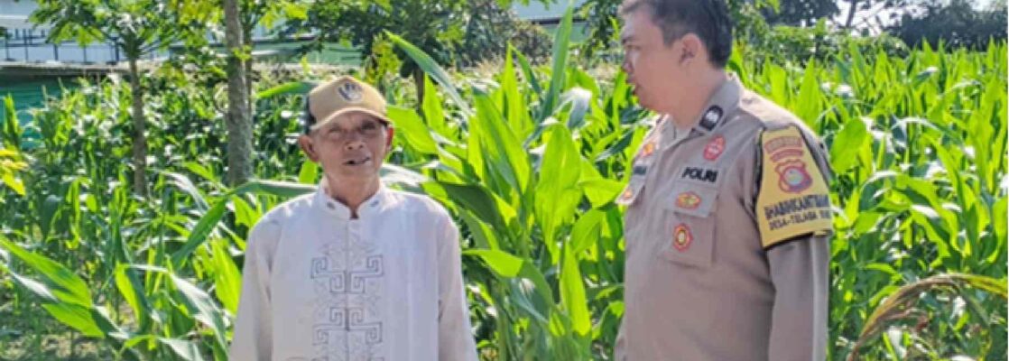 Sinergi Polsek Labuapi dan Warga Perkuat Pangan Lombok Barat