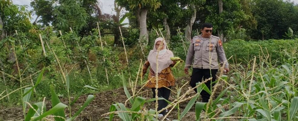 Polisi Ajak Warga Lombok Barat Wujudkan Desa Mandiri Pangan